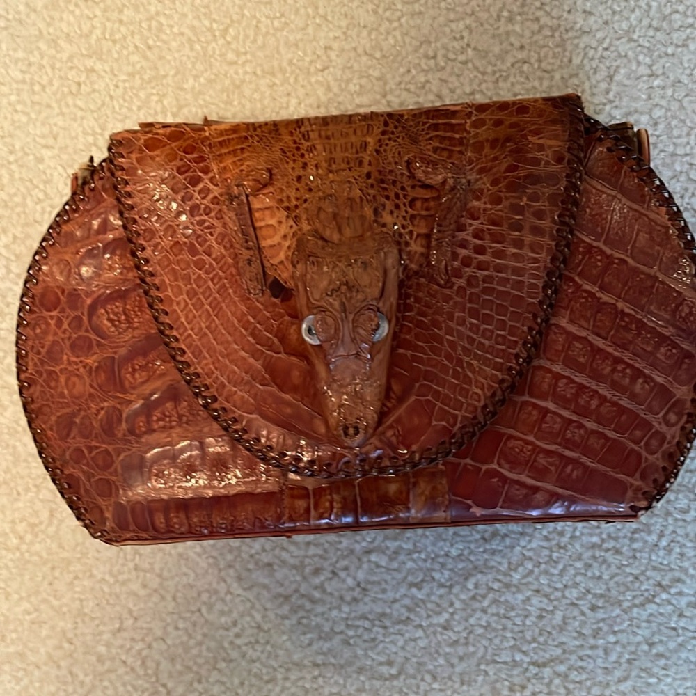 Vintage alligator bag